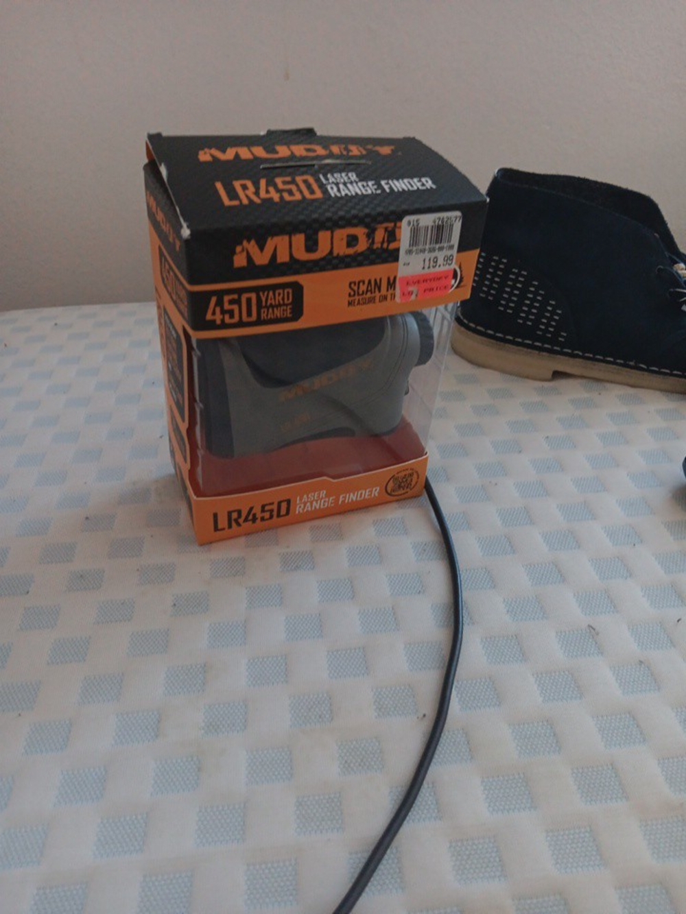 Muddy LR450 Laser Range Finder - Gray and Orange